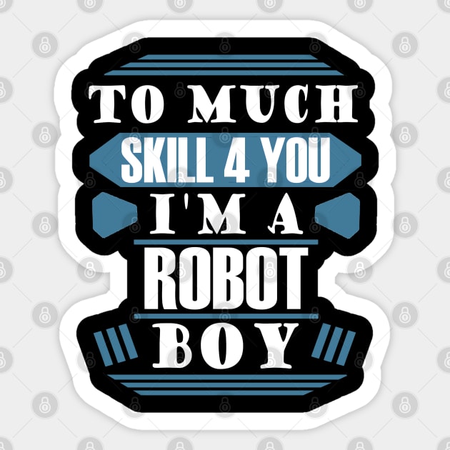 Robot Programming Building Machine Gift Sticker by FindYourFavouriteDesign